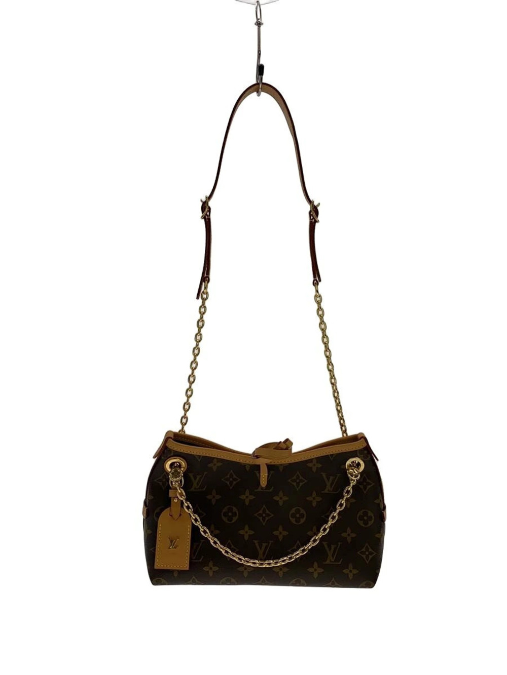 Louis Vuitton CarryAll Monogram bag chain strap Monogram Brown